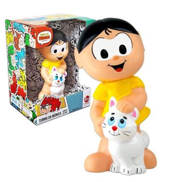 Imagem de Brinquedo Educativo Turma Da Mônica Boneca Magali Presente Dia Das Crianças