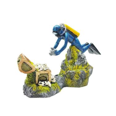 Imagem de Mergulhador Oxigenador Com Baú Azul
