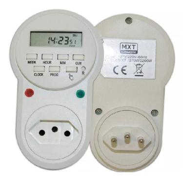 Imagem de Timer Digital Temporizador Ideal para Ligar e Desligar Aparelhos Elétricos ou Eletrônicos