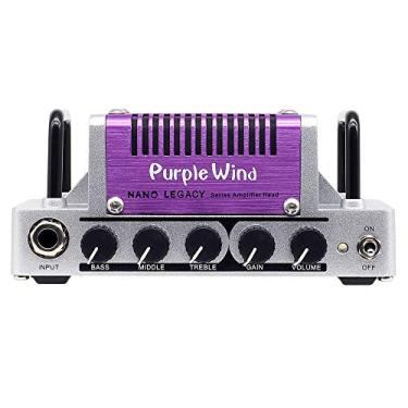Imagem de Hotone Nano Legacy Purple Wind Cabeça Amplificador de Guitarra Compacta de 5 Watts com EQ de 3 Bandas