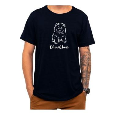 Imagem de Camiseta Pet Chow Chow Cachorro Cão Raça Present Natal Roupa