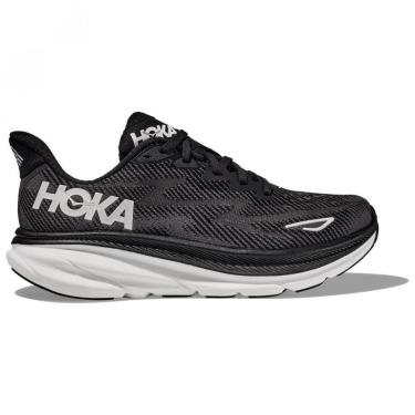 Imagem de Tênis Hoka Clifton 9 Preto/Branco Feminino-Feminino