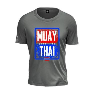 Imagem de Camiseta Muay Thai Tailandia Shap Life Fight Luta Lutador-Unissex