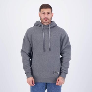 Imagem de Moletom Oakley Skull Big Heritage Cinza-Masculino