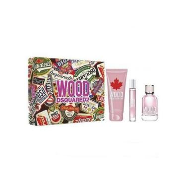 Imagem de Perfume Kit Perf Dsquared2 Wood For Her Conjunto B S Edt 150ml 10ml 10