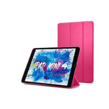 Imagem de Smart Case Para Apple iPad Mini 4ª Geração De 7.9" Pol. Model A1538 A1550 Ano 2015 - Alamo (ROSA)