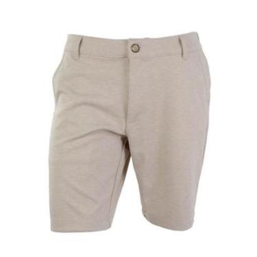 Imagem de Bermuda Masculina Lado Avesso Alfaiataria Bege - LH17614-Masculino