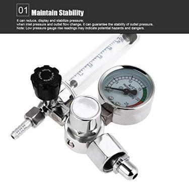 Imagem de Redutor de Pressão do Medidor de Argônio 25MPa para Soldagem Mig Tig G5 ou 8, Regulação de Tensão Estável, Design Escorregadio e Resistente, Estrutura Compacta, Materiais de Alta