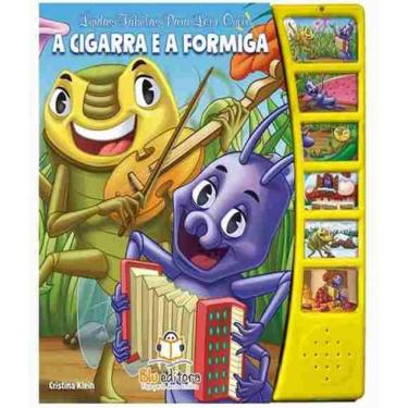 Imagem de Livro Cigarra E A Formiga, A - Livro Sonoro