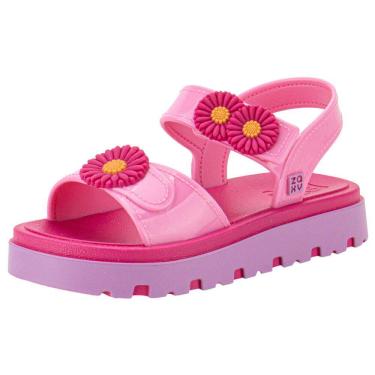 Imagem de Sandália Infantil Flower Zaxynina 18997