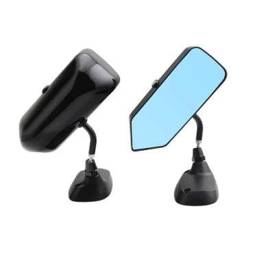 Imagem de Conjunto de Retrovisores Universais com Design Esportivo, Preto