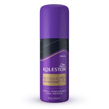 Imagem de Koleston Retoque Instantâneo Preto Spray 100ml