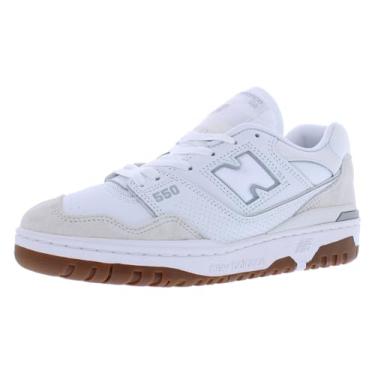 Imagem de New Balance Tênis 550, Branco/chiclete/branco, 16 Women/14 Men