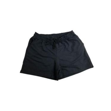 Imagem de Shorts Moletinho Feminino Preto - Wju Jeans, P, Feminino, Preto