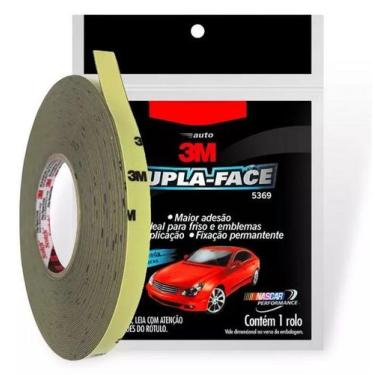Imagem de Fita Dupla Face 3M Automotiva de Espuma 5369 6MM X 20M