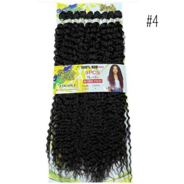 Imagem de Cabelo Bio Orgânico Super Natural 300gr Cacheado - bbless, castanho