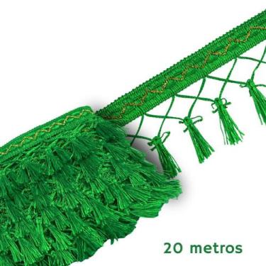Imagem de Pingente De Seda Tassel - Fita-  Verde Bandeira - Nº: 540 C/20M- Nybc