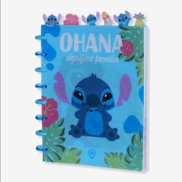 Imagem de Caderno com Divisória Stitch  Disney Zona Criativa