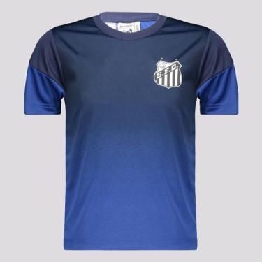 Imagem de Camisa Santos Raiar Infantil Azul - Braziline, 4 ANOS