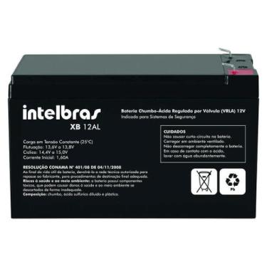 Imagem de Bateria Selada de Chumbo Ácido Para Alarme 12V 6AH XB 12 AL - Intelbra