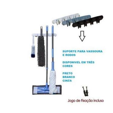 Imagem de Suporte Vassoura Rodos Organizador - TF Injetados, Sortido