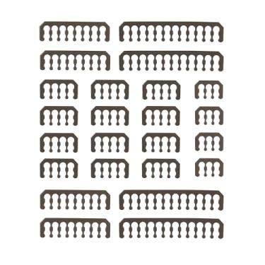 Imagem de FormulaMod Kit de pente de cabo para cabo PSU, inclui 4 x 24 P + 12 x 8 P + 4 x 6 P + 4 x 16 P ferramentas de gerenciamento de manga organizador de fios pente estojo de computador organizador de cabos