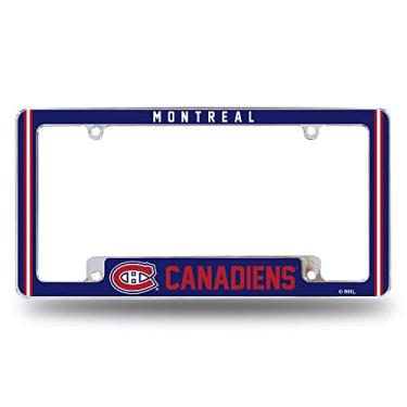 Imagem de Rico Industries Moldura de placa automotiva NHL Montreal Canadiens Classic 30,48 cm x 15,24 cm para carro/caminhão/SUV