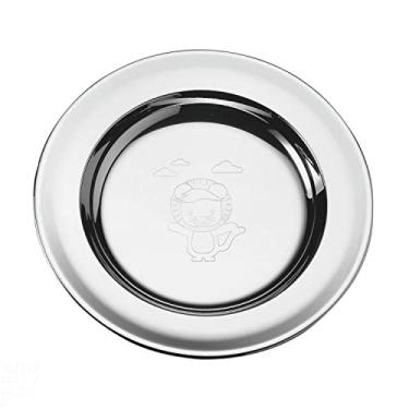 Imagem de Prato Infantil Tramontina Baby Friends em Aço Inox 23 cm