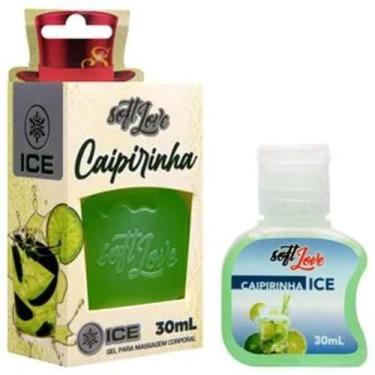 Imagem de Gel Ice Comestível 30Ml Soft Love, CAIPIRINHA