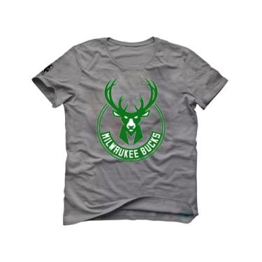 Imagem de Camiseta Basquete Milwaukee Buck Giannis Antetokounmpo - Loja White Ma