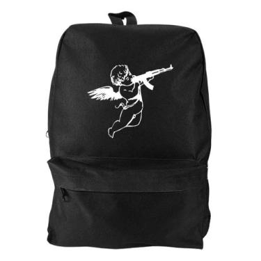 Imagem de Mochila Bolsa Masculina Basica Escolar Pega a Visão Anjo - MP Moda Mas