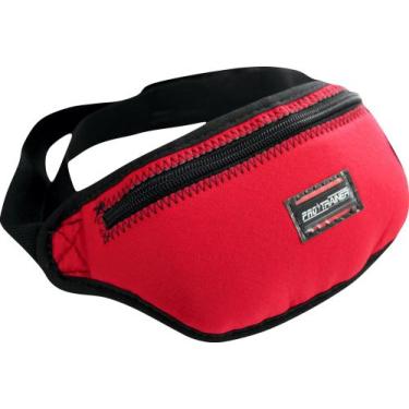 Imagem de Pochete Corrida Bike Celular Musculação Cintura - Pro Trainer, Vermelh