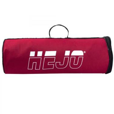 Imagem de Porta Bola Tubo Para 3 Bolas De Futebol - Hejo, Vermelho