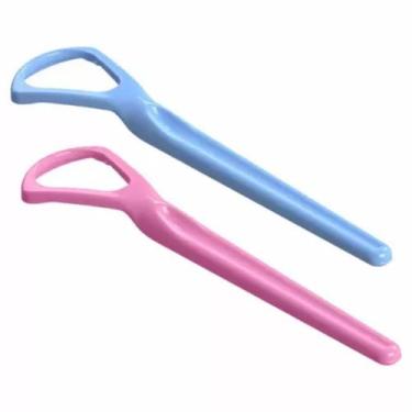 Imagem de 78.02.001 limpa lingua rosa e azul morelli