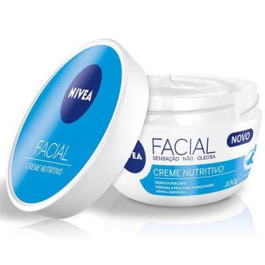 Imagem de Creme Facial Nutritivo Nivea Sensação não oleosa 100g