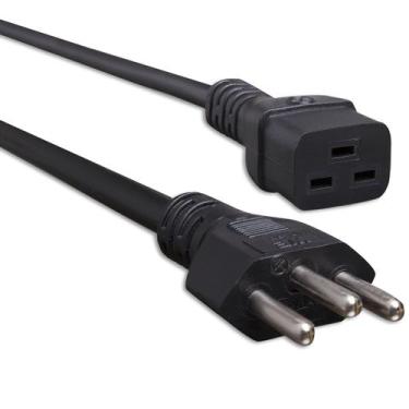 Imagem de Cabo de Força C19 P/ Estação de Bateria DJI Agras T20 1,80 M - Bear Ca