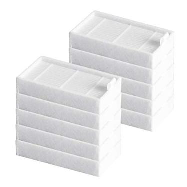 Imagem de Robô Aspirador de pó, Filtro Hepa Substituição Branco Não Tecido robô Aspirador de pó Robótico Peças e Acessórios (WHITE)