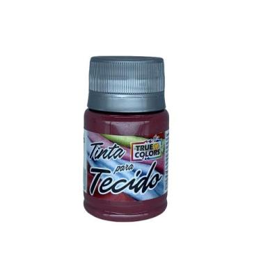 Imagem de Tinta Para Tecido 37ml True Colors, VERMELHO MALBEC