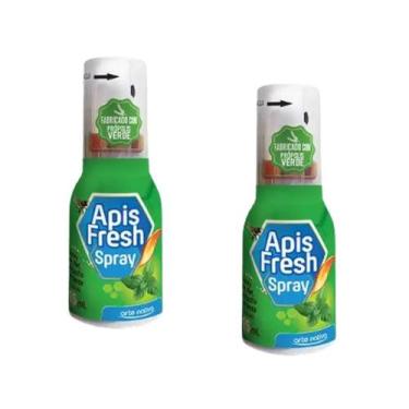 Imagem de Kit 2 Spray Mel Própolis Menta 35ml Apis Fresh - Arte Nativa