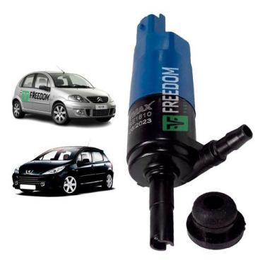 Imagem de Bomba esguicho água parabrisa citroen c3 c4 peugeot 307 renault laguna