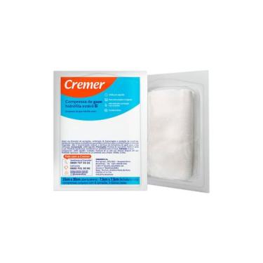 Imagem de Compressa de Gaze 7,5X7,5 Estéril 13 Fios (C/10 PCT) - Cremer