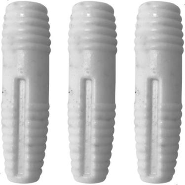 Imagem de Isca Artificial Soft Charutinho Cart. 3pçs - Alligator, Branco