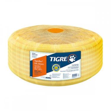 Imagem de Conduite Corrugado Amarelo.Tigre 3/4-25Mm Rl50