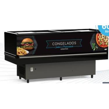 Imagem de Ilha Refrigerada para Congelados Conservex ILC200 600 Litros, 220V