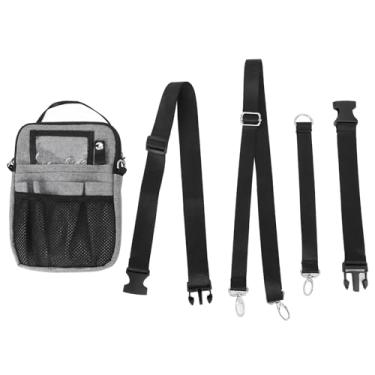 Imagem de Enfermeira Fanny Pack Oxford Ploth Ploth Belt Ferramenta de Enfermagem Armazenamento de Bolsas para Tesoura, Bandagens, Estetoscópios