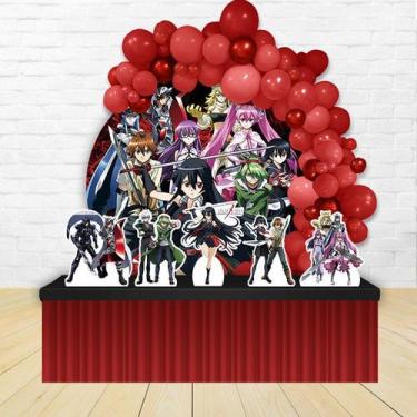Imagem de KIT FESTA KIT FESTA PAINEL REDONDO Decoração Infantil Akame ga Kill - 
