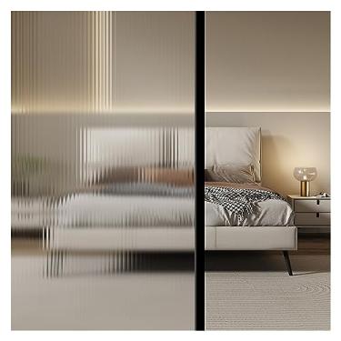 Imagem de Adesivo de vidro eletrostático para aplicação de filme de janela fosco para banheiro varanda janela adesivos de vidro película de privacidade opaca para decoração de casa adesivos de janela (cor: B)