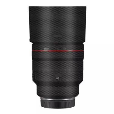 Imagem de Película protetora premium para lentes de câmera 85 1.2 Película protetora de vinil para Canon RF 85 mm F1.2 L USM (preto matriz)