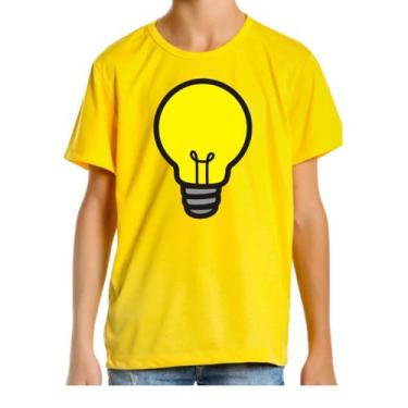 Imagem de Camiseta Leozinho Lâmpada Amarela Emily Vick Youtuber Festa Presente C
