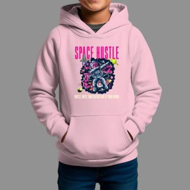 Imagem de Moletom Canguru Infanto Juvenil Streetwear Casual Inverno Blusa De Fri